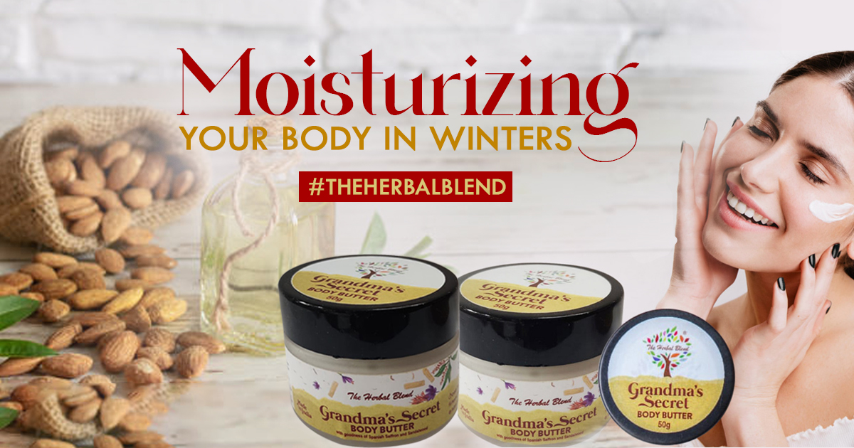 Moisturizing your body in winters